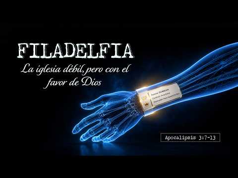 Apocalipsis 3:7-13; Filadelfia: la iglesia débil, pero con el favor de Dios