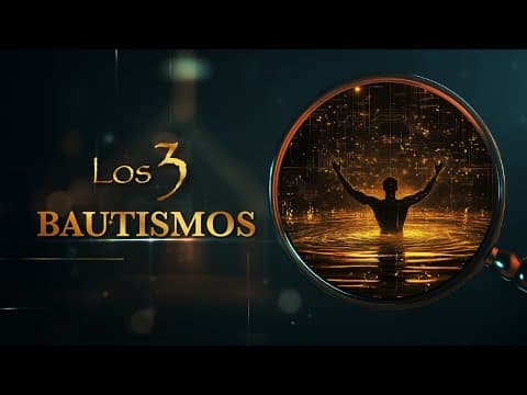 Mateo 3:11-12 Los 3 Bautismos